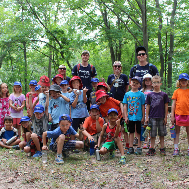 Campers Outdoors at Arboretum